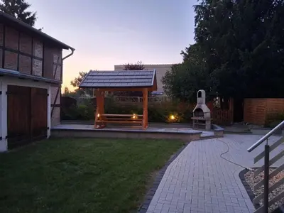 Ein Garten an der Unterkunft Holiday apartment Ida