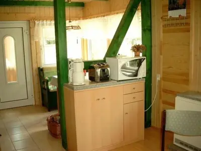 Küche/Küchenzeile in der Unterkunft Holiday Home mit Bergblick by Interhome