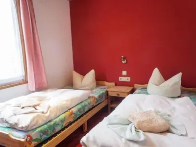 Ein Bett oder Betten in einem Zimmer der Unterkunft Apartment mit Terrasse by Interhome