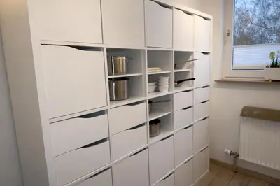 Küche/Küchenzeile in der Unterkunft PrimeLoft 