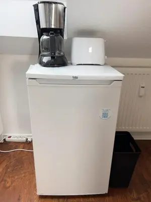 Küche/Küchenzeile in der Unterkunft NA-Harz Ferienwohnung Free W-Lan & Parking