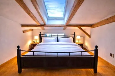Ein Bett oder Betten in einem Zimmer der Unterkunft Exklusives Loft Braunlage mit 2 Garagen I Verwaltung und Betreuung durch FIRMA ZZ-Braunlage