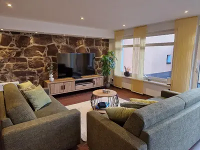 TV/Unterhaltungsangebot in der Unterkunft Ferienwohnung Zum Alten Cafè