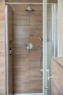Ein Badezimmer in der Unterkunft Osterallee Apartment