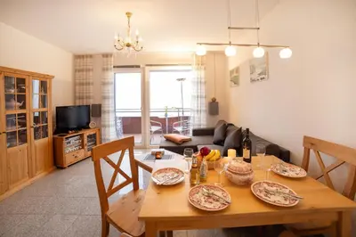 TV/Unterhaltungsangebot in der Unterkunft Schnuckeliges Appartement