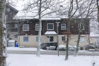 Selbstversorger-FeWo in Hohegeiß mit Terrasse und eigenem Eingang im Winter