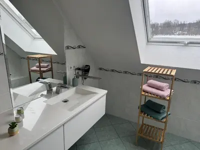 Ein Badezimmer in der Unterkunft Magdalena Apartment 2