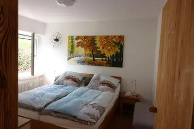Ein Bett oder Betten in einem Zimmer der Unterkunft Happy Harz