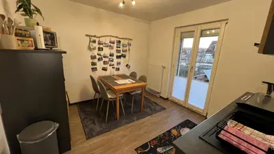 Küche/Küchenzeile in der Unterkunft Ferienwohnungen Grubenweg 8 Bad Harzburg