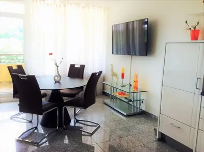 TV/Unterhaltungsangebot in der Unterkunft Apartment 459