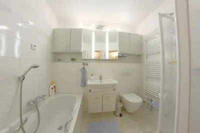 Ein Badezimmer in der Unterkunft Apartment 575