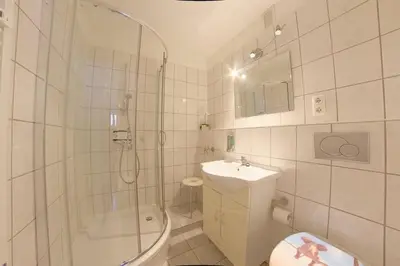 Ein Badezimmer in der Unterkunft Apartment 570