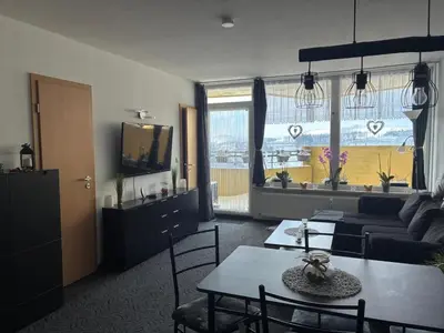 TV/Unterhaltungsangebot in der Unterkunft Apartment 331