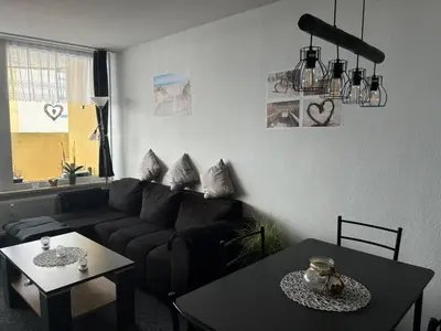 Ein Sitzbereich in der Unterkunft Apartment 331