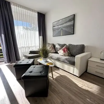 Modern Seeblick Balkon 2 Min zur Gondel