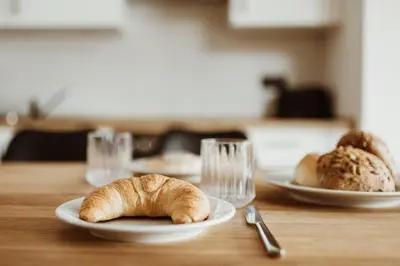 Essen in der Ferienwohnung oder in der Nähe