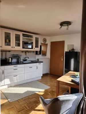 Küche/Küchenzeile in der Unterkunft Appartment Berliner Platz