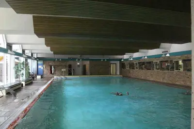 Der Swimmingpool an oder in der Nähe von Appartement Scharf 