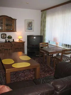 Küche/Küchenzeile in der Unterkunft Ferienwohnung Harzburg-City