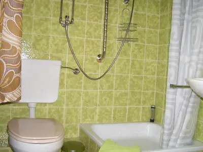 Ein Badezimmer in der Unterkunft Ferienwohnung Kramer in Göttingerode