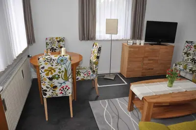 TV/Unterhaltungsangebot in der Unterkunft Ferienwohnung Martin II