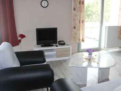 TV/Unterhaltungsangebot in der Unterkunft Ferienwohnung Todic