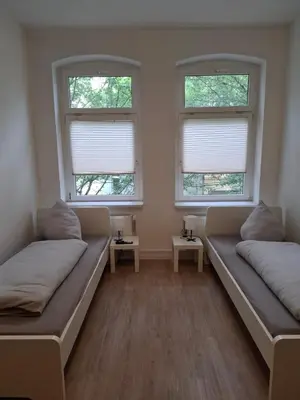 Ein Sitzbereich in der Unterkunft Apartment 9 nahe Zentrum