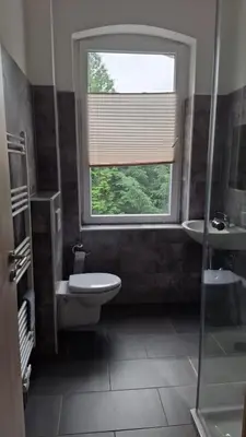 Ein Badezimmer in der Unterkunft Apartment 9 nahe Zentrum