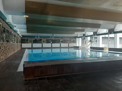 Der Swimmingpool an oder in der Nähe von Ferienwohnung Kristin Pohl