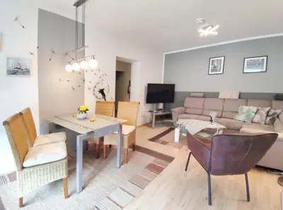 TV/Unterhaltungsangebot in der Unterkunft Ferienwohnung Harzidyll