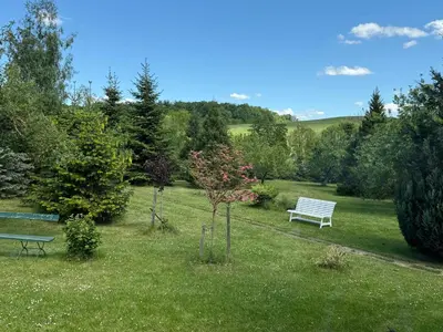 Naturlandschaft in der Nähe des Ferienhauses