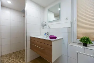 Ein Badezimmer in der Unterkunft Harz Cottage Garden