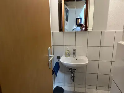 Ein Badezimmer in der Unterkunft Apartment Feriendomizil Adler by Interhome