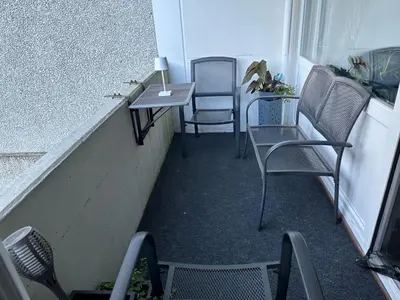 Ein Sitzbereich in der Unterkunft Apartment Feriendomizil Adler by Interhome
