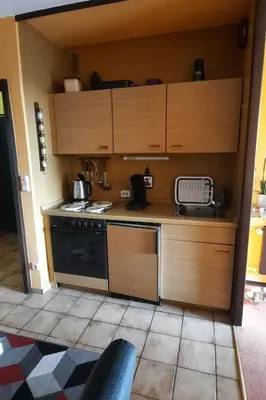 Küche/Küchenzeile in der Unterkunft Apartment Wohnung in Hahnenklee by Interhome