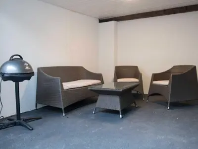 Ein Sitzbereich in der Unterkunft Apartment in Goslar mit Terrasse und Grill by Interhome