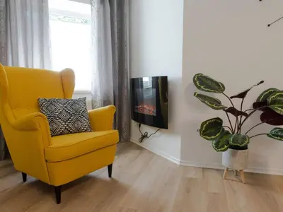 Ein Sitzbereich in der Unterkunft Apartment Kinas Harz Villa by Interhome
