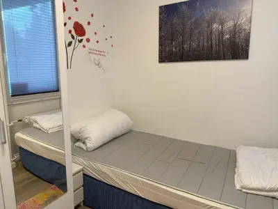 Ein Bett oder Betten in einem Zimmer der Unterkunft Apartment Ferienapartm- Adler by Interhome