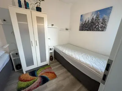 Ein Bett oder Betten in einem Zimmer der Unterkunft Apartment Feriendomizil Adler by Interhome