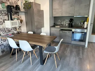 Küche/Küchenzeile in der Unterkunft Apartment Feriendomizil Adler by Interhome