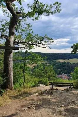 Naturlandschaft in der Nähe der Ferienwohnung