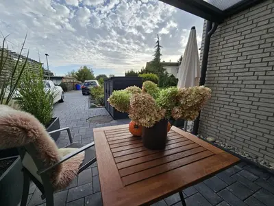 Ein Balkon oder eine Terrasse in der Unterkunft Apartment Wanderhöhle by Interhome