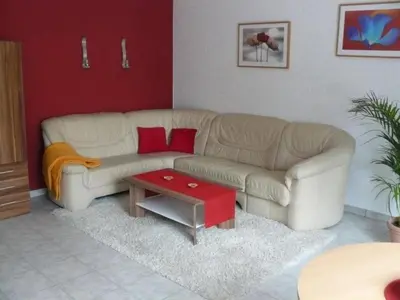 Ein Sitzbereich in der Unterkunft Apartment 9 by Interhome