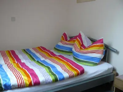 Ein Bett oder Betten in einem Zimmer der Unterkunft Apartment 9 by Interhome