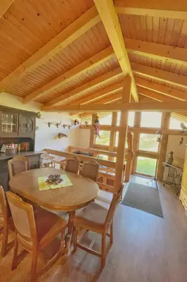 Ein Sitzbereich in der Unterkunft Apartment Appartement in Eggeröder Brunnen mit Grill- Garten und Terrasse by Interhome