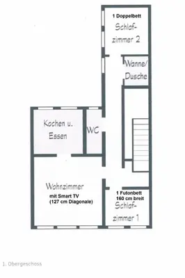 Grundriss der Unterkunft Holiday Home FH St- Andreasberg by Interhome