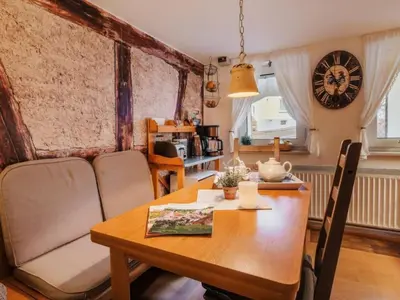 Ein Sitzbereich in der Unterkunft Holiday Home FH St- Andreasberg by Interhome