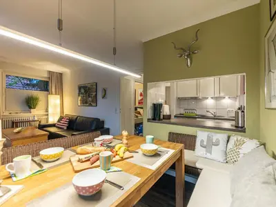 Küche/Küchenzeile in der Unterkunft Apartment Hexenzauber Hahnenklee by Interhome