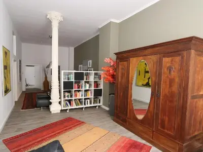 Die Bibliothek in der Ferienwohnung