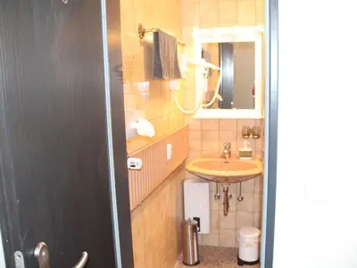 Ein Badezimmer in der Unterkunft Apartment Gesamte Wohnung in Sankt Andreasberg mit Grill by Interhome